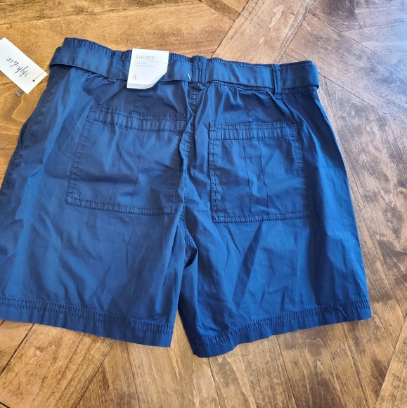 Style & Co Cotton Tie Waist Shorts size 4 - Picture 15 of 16